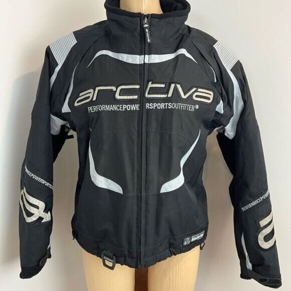 Arctiva Womens Small Performance Power Sports Outfitter Jacket Snowmobile Comp 5 - Picture 1 of 15